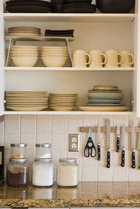 Kitchen Organization on Organizing Closets Homes Small Businesses Clutter Control Filing